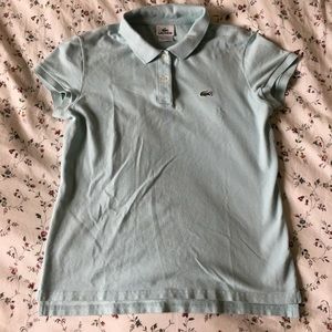 lacoste collared shirt